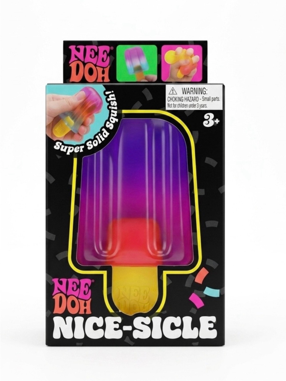 NeeDoh Nice-Sicle Popsicle Stress Toy - Purple